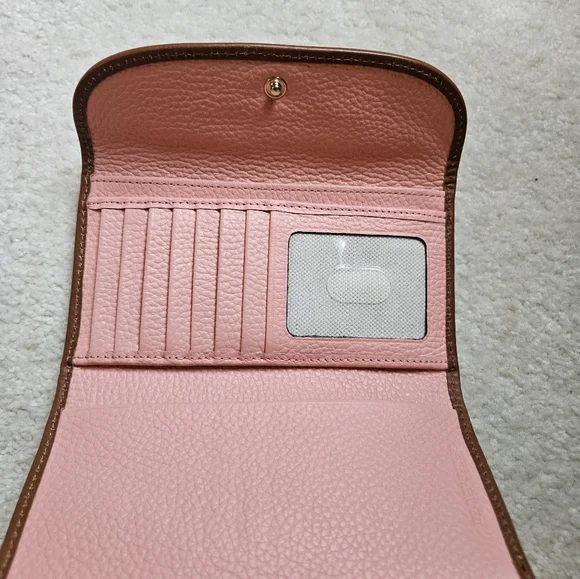 Dooney & Bourke Pink Shoulder Bag with Metallic Accents - Picture 11 of 16